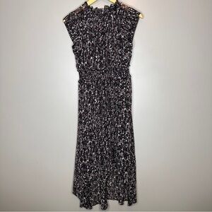 Simply Vera Vera Wang high neck print midi dress